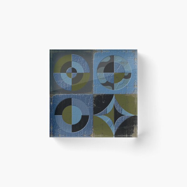Item preview, circular dialogue dark colorful circle geometric abstract design designed and sold by SmashingDeals.