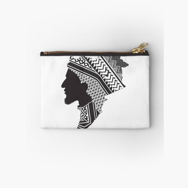 Item preview, Keffiyeh Pattern Portrait Silhouette Art# designed and sold by NOVASTOCK117.