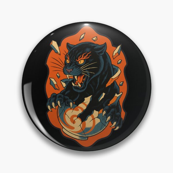Item preview, Panther Breaking the Stone Seal designed and sold by EdvvinStudios.