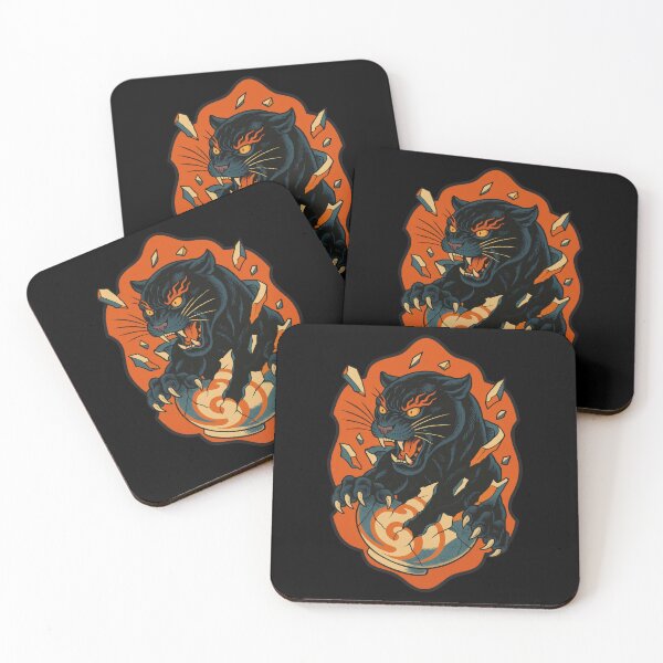 Item preview, Panther Breaking the Stone Seal designed and sold by EdvvinStudios.