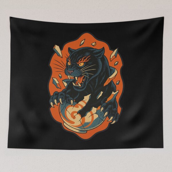 Item preview, Panther Breaking the Stone Seal designed and sold by EdvvinStudios.