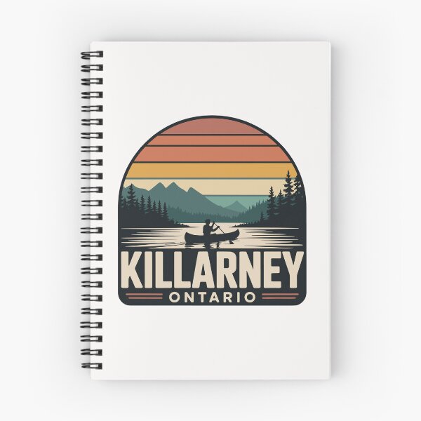 Item preview, Killarney Ontario - Retro Canoe Lake Adventure Killarney Ontario designed and sold by JessArty ⭐⭐⭐⭐⭐.