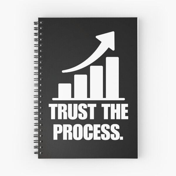 Item preview, trust the process designed and sold by LayersDesign.