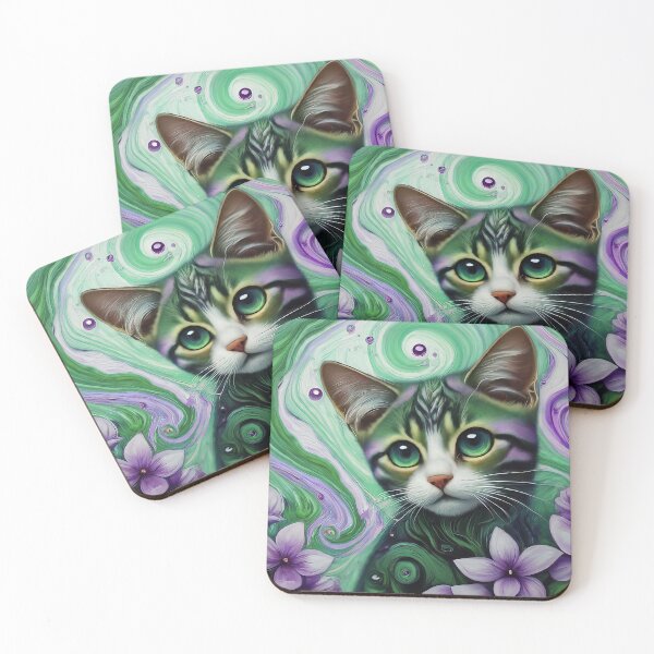 Item preview, Feline Fantasia: Garden of Whispers designed and sold by V-LEO.