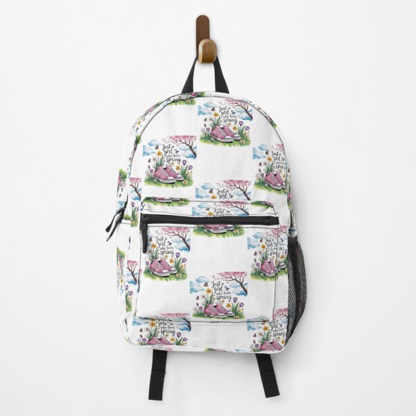 Item preview, Just a Girl Who Loves Spring T-Shirt – Cottagecore Floral Sneaker Design for Nature Lovers & Spring Gift Buyers designed and sold by GemBob Creations.