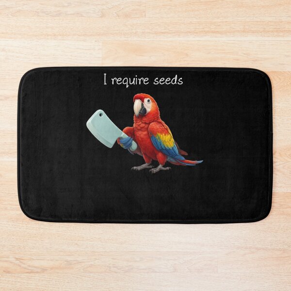 Item preview, Funny Scarlet Macaw Parrot Require Seeds Bird Lover designed and sold by TerryConnells.