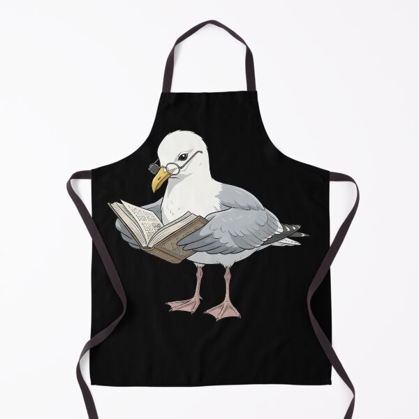 Item preview, Funny Seagull Reading Book Bird Lover Birding designed and sold by TerryConnells.