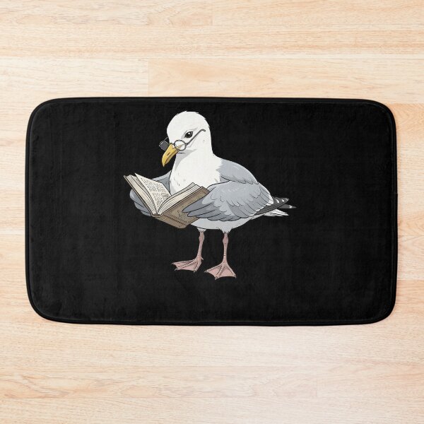 Item preview, Funny Seagull Reading Book Bird Lover Birding designed and sold by TerryConnells.