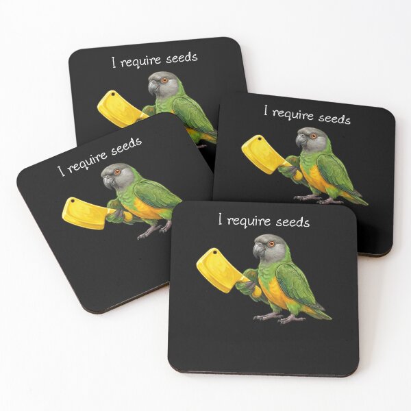 Item preview, Funny Senegal Parrot Require Seeds Bird Lover designed and sold by TerryConnells.