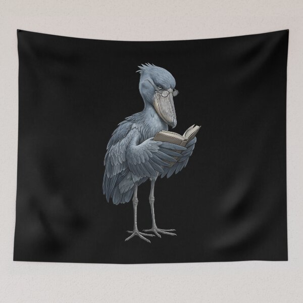 Item preview, Funny Shoebill Bird Reading Book Bird Lover Birding designed and sold by TerryConnells.