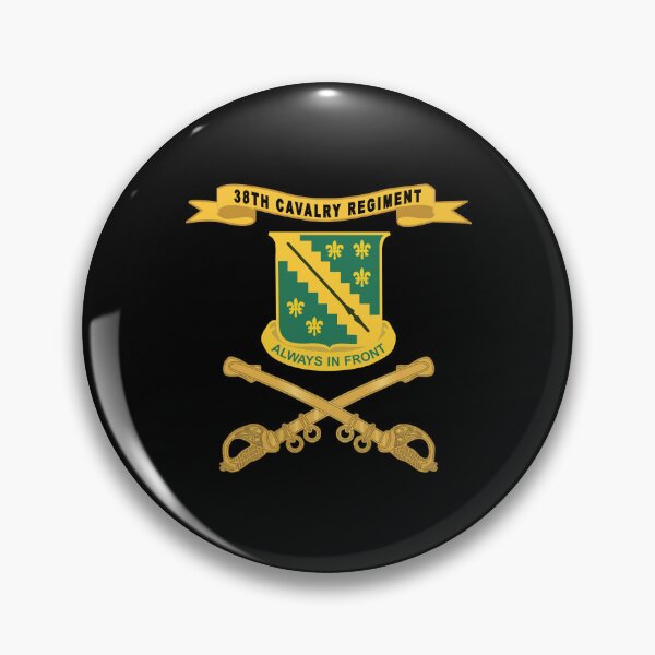 Item preview, Army  - 38th Cavalry Regiment w Ribbon - Br X 300 designed and sold by Military Insignia Products.