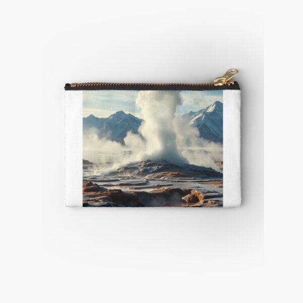 Item preview, Steaming Geothermal Pools and Snowy Peaks designed and sold by Vida e Arte.