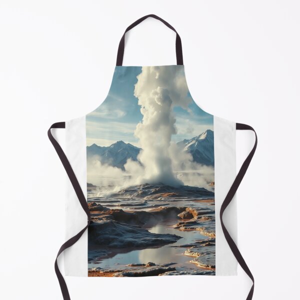 Item preview, Steaming Geothermal Pools and Snowy Peaks designed and sold by Vida e Arte.