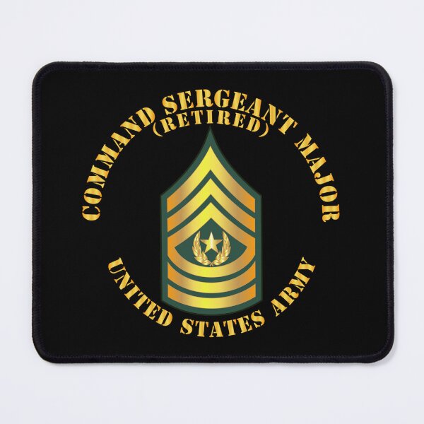 Item preview, Army - Command Sergeant Major - CSM - Retired designed and sold by Military Insignia Products.