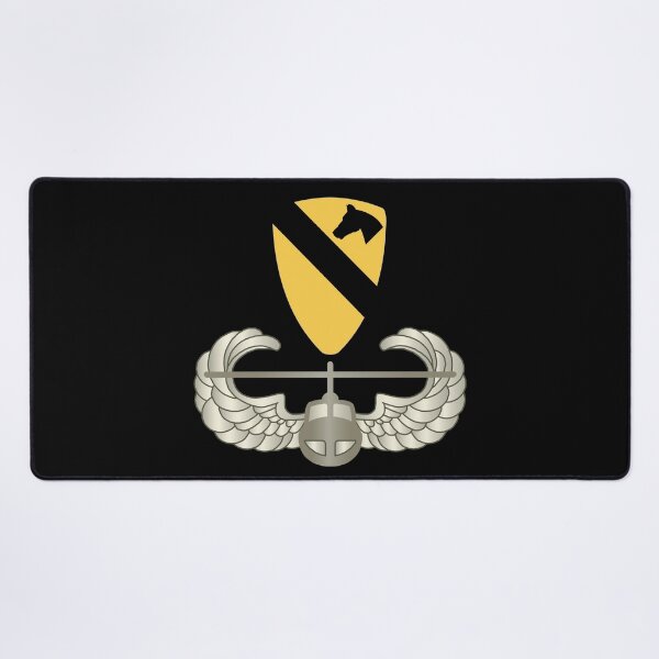 Item preview, Army -  1st Cavalry Div w Air Assault Badge wo Txt X 300 designed and sold by Military Insignia Products.
