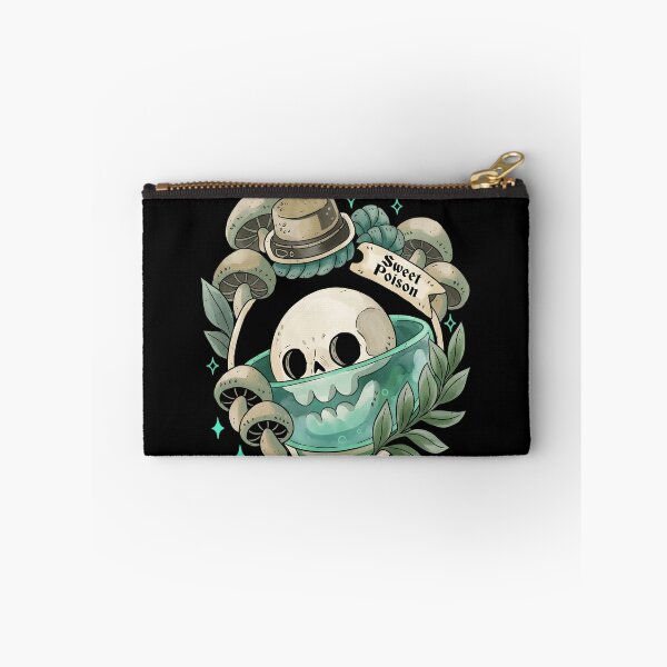 Item preview, Sweet Poison Pastel Goth Skull and Mushrooms Aesthetic designed and sold by haitrieuic96.