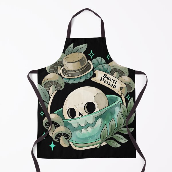 Item preview, Sweet Poison Pastel Goth Skull and Mushrooms Aesthetic designed and sold by haitrieuic96.