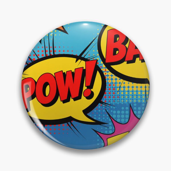 Item preview, Vibrant Comic Book POW BAM ZAP Seamless Pattern designed and sold by Midnight Veil Designs.