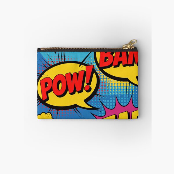 Item preview, Vibrant Comic Book POW BAM ZAP Seamless Pattern designed and sold by Midnight Veil Designs.