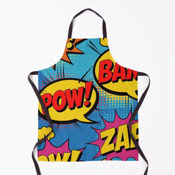 Item preview, Vibrant Comic Book POW BAM ZAP Seamless Pattern designed and sold by Midnight Veil Designs.