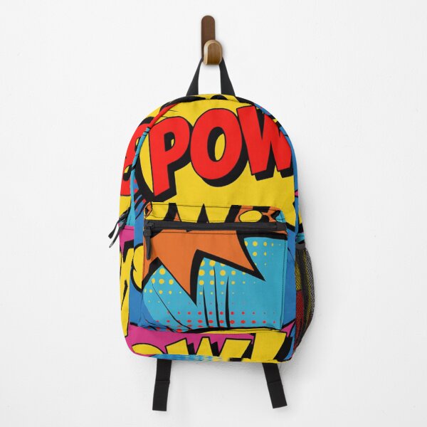 Item preview, Vibrant Comic Book POW BAM ZAP Seamless Pattern designed and sold by Midnight Veil Designs.