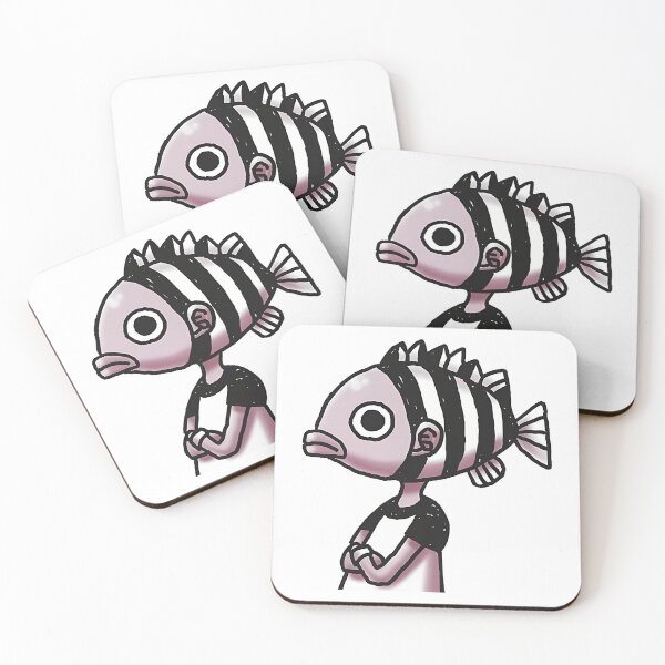 Item preview, Oda Fish Head Manga Sketch designed and sold by FriskySloths.
