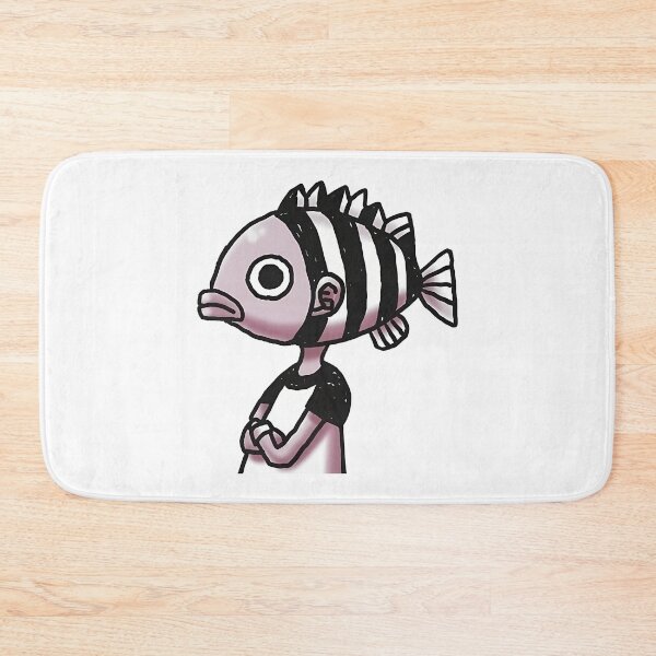Item preview, Oda Fish Head Manga Sketch designed and sold by FriskySloths.