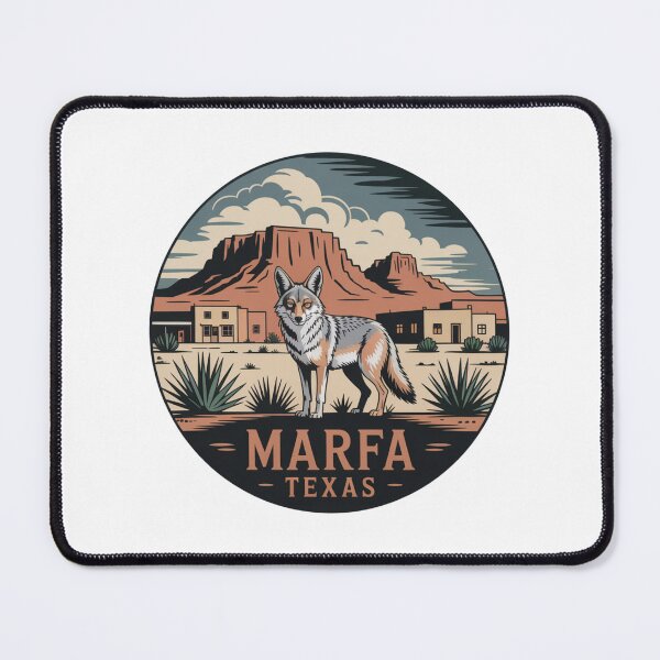 Item preview, Marfa Texas Coyote: Southwestern Desert designed and sold by CircinusStore.