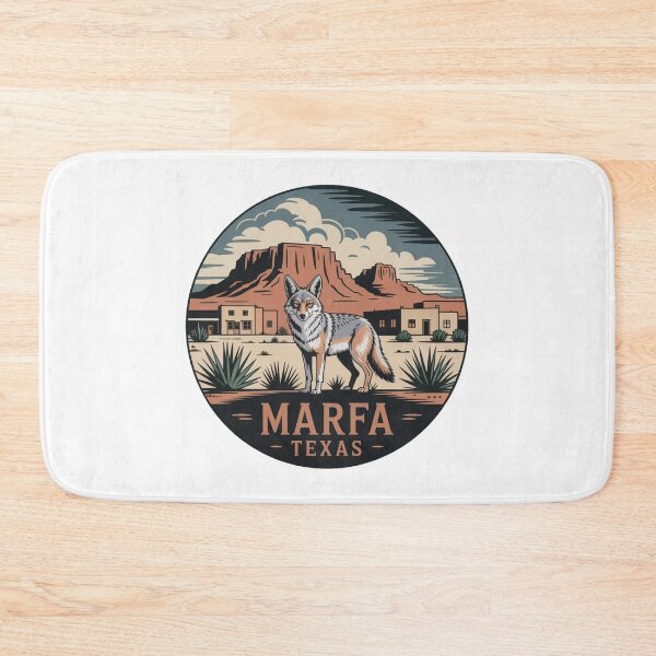 Item preview, Marfa Texas Coyote: Southwestern Desert  designed and sold by CircinusStore.