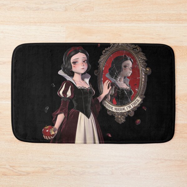 Item preview, Mirror, mirror on the wall… I'm tired – Gothic princess in Burnout designed and sold by Panda LuL Art.
