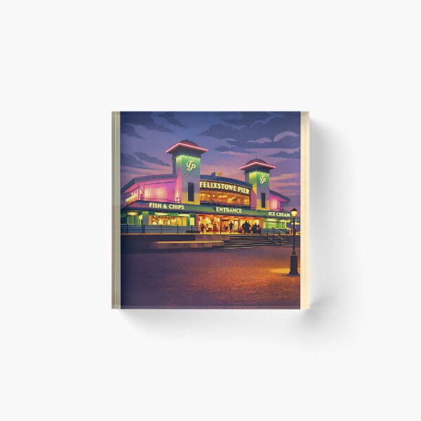 Item preview, Felixstowe Pier Entrance Suffolk designed and sold by The Deco Bureau.