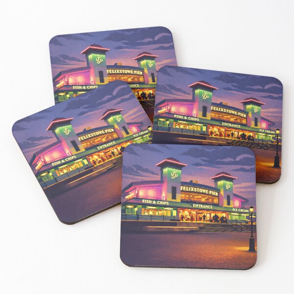 Item preview, Felixstowe Pier Entrance Suffolk designed and sold by The Deco Bureau.