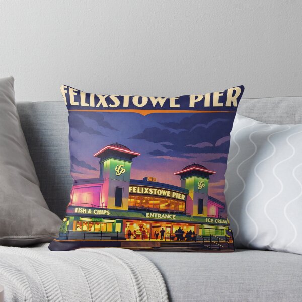 Item preview, Felixstowe Pier Entrance Suffolk designed and sold by The Deco Bureau.