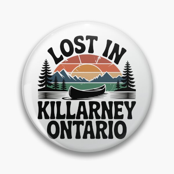 Item preview, Killarney Ontario - Lost in Killarney Ontario Canoe Lake Scene designed and sold by JessArty ⭐⭐⭐⭐⭐.