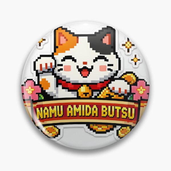 Item preview, Namu Amida Butsu - Lucky Neko designed and sold by ThePainterPH.
