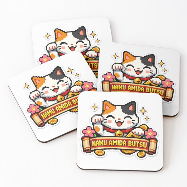 Item preview, Namu Amida Butsu - Lucky Neko designed and sold by ThePainterPH.