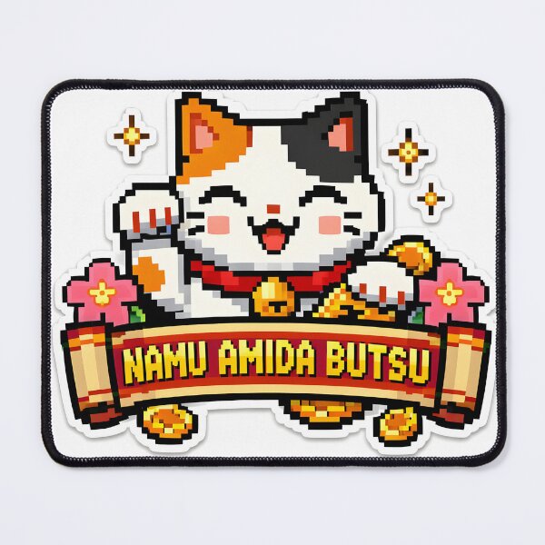 Item preview, Namu Amida Butsu - Lucky Neko designed and sold by ThePainterPH.