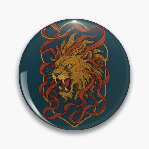 Item preview, Lion Wrapped in Flowing Fire designed and sold by EdvvinStudios.
