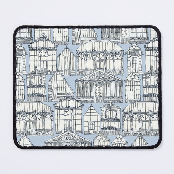 Item preview, Victorian greenhouses navy designed and sold by scrummy.