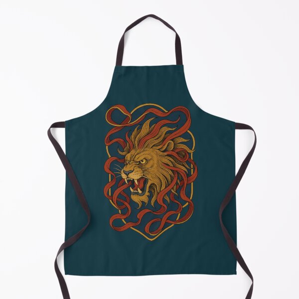 Item preview, Lion Wrapped in Flowing Fire designed and sold by EdvvinStudios.