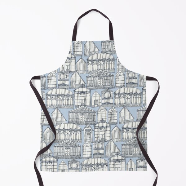 Item preview, Victorian greenhouses navy designed and sold by scrummy.