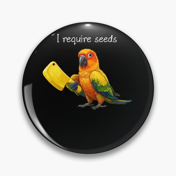 Item preview, Funny Sun Conure Parrot Require Seeds Bird Lover designed and sold by TerryConnells.