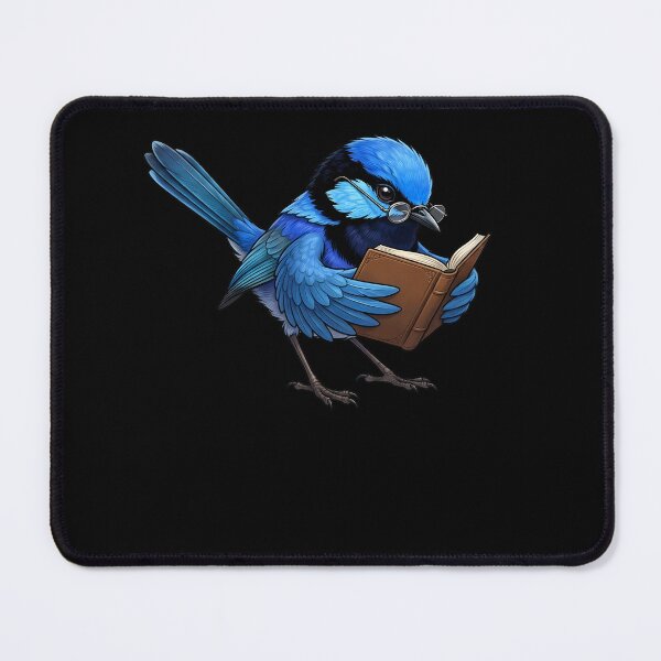 Item preview, Funny Superb Fairy-wren Reading Book Bird Lover Birding designed and sold by TerryConnells.