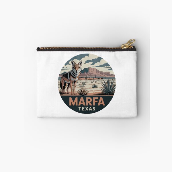 Item preview, Marfa Texas: Desert Scene with Coyote  designed and sold by CircinusStore.