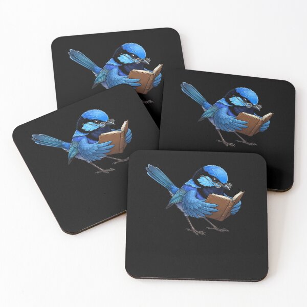 Item preview, Funny Superb Fairy-wren Reading Book Bird Lover Birding designed and sold by TerryConnells.