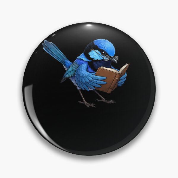 Item preview, Funny Superb Fairy-wren Reading Book Bird Lover Birding designed and sold by TerryConnells.