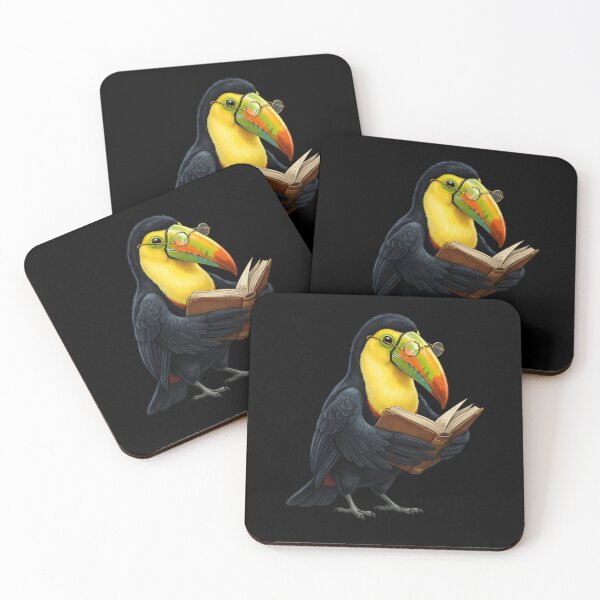 Item preview, Funny Tropical Toucan Reading Book Bird Lover Birding designed and sold by TerryConnells.