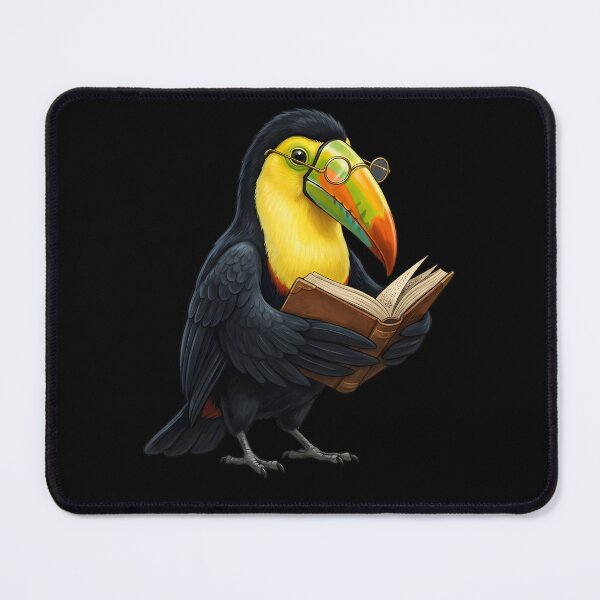 Item preview, Funny Tropical Toucan Reading Book Bird Lover Birding designed and sold by TerryConnells.