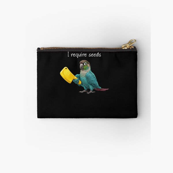 Item preview, Funny Turquoise Green Cheeked Conure Parrot Require Seeds Bird Lover designed and sold by TerryConnells.
