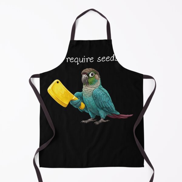 Item preview, Funny Turquoise Green Cheeked Conure Parrot Require Seeds Bird Lover designed and sold by TerryConnells.